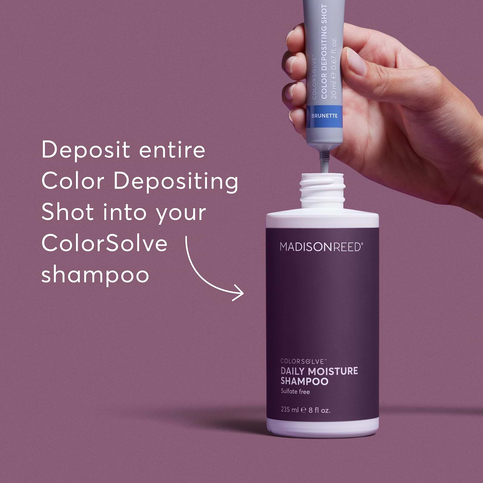 Daily Moisture Shampoo and Conditioner for Brunette Hair | Madison