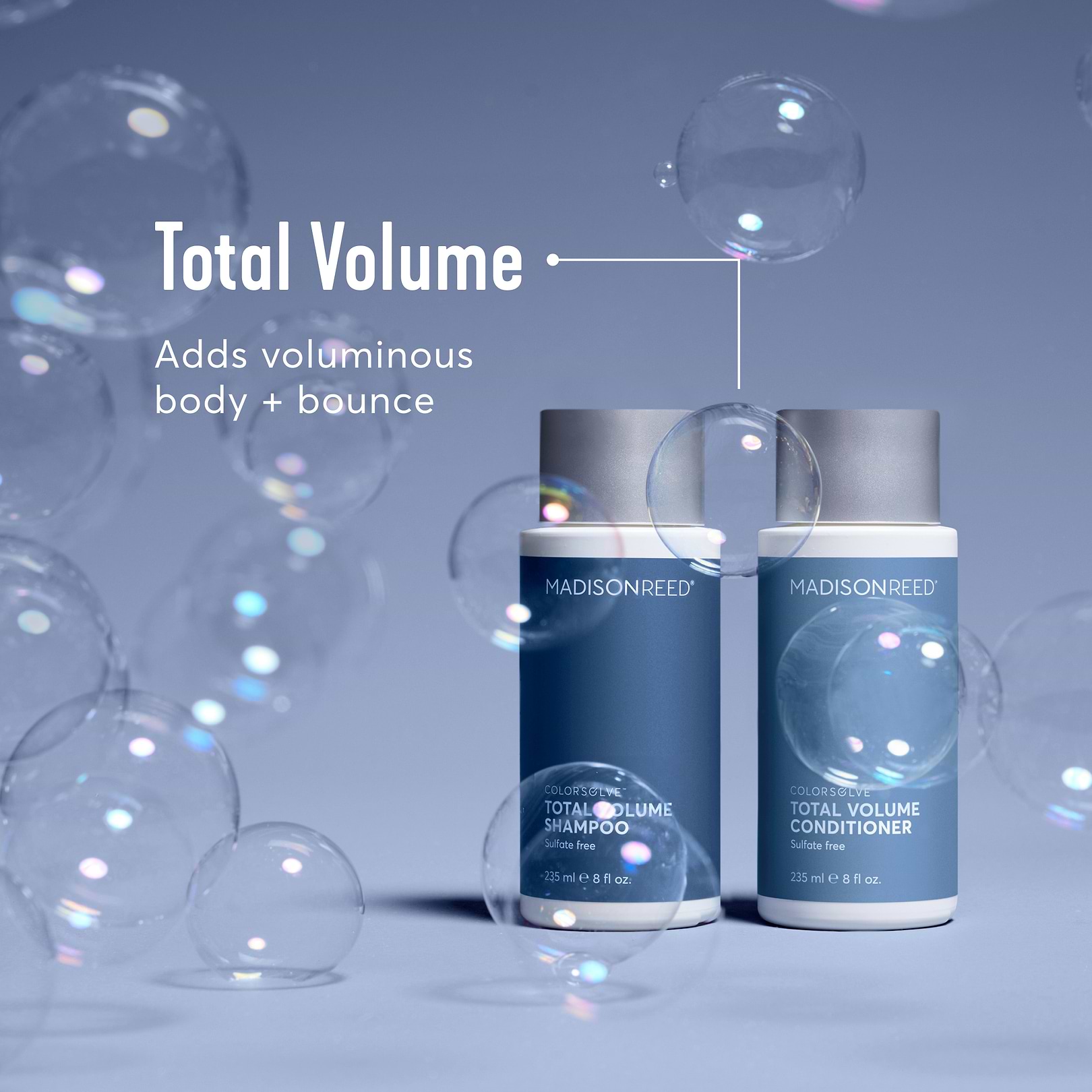 Madison Reed Total Volume ColorSolve Shampoo & Conditioner for