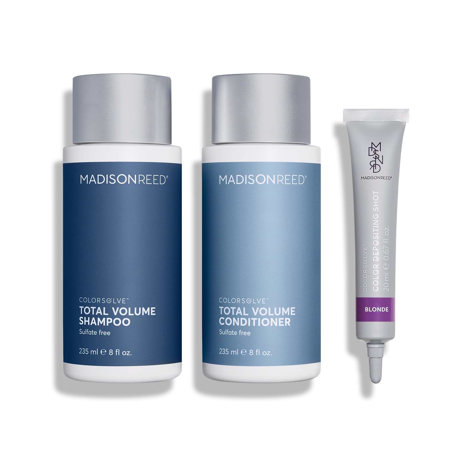 Madison Reed Total Volume ColorSolve Shampoo & Conditioner for