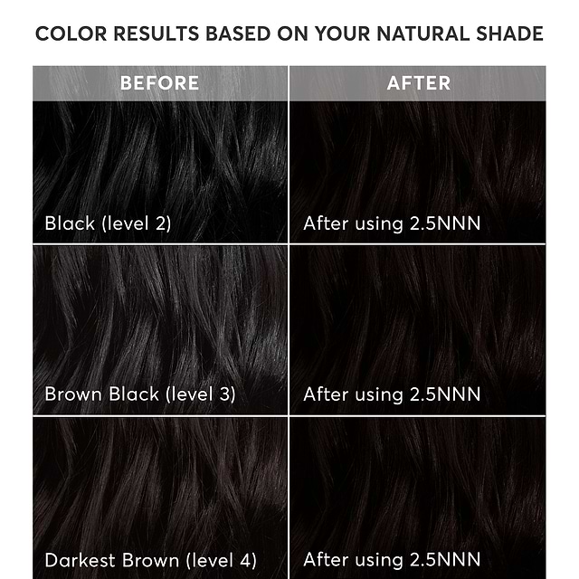 Parma Black-2.5NNN-RCC Shade Chart