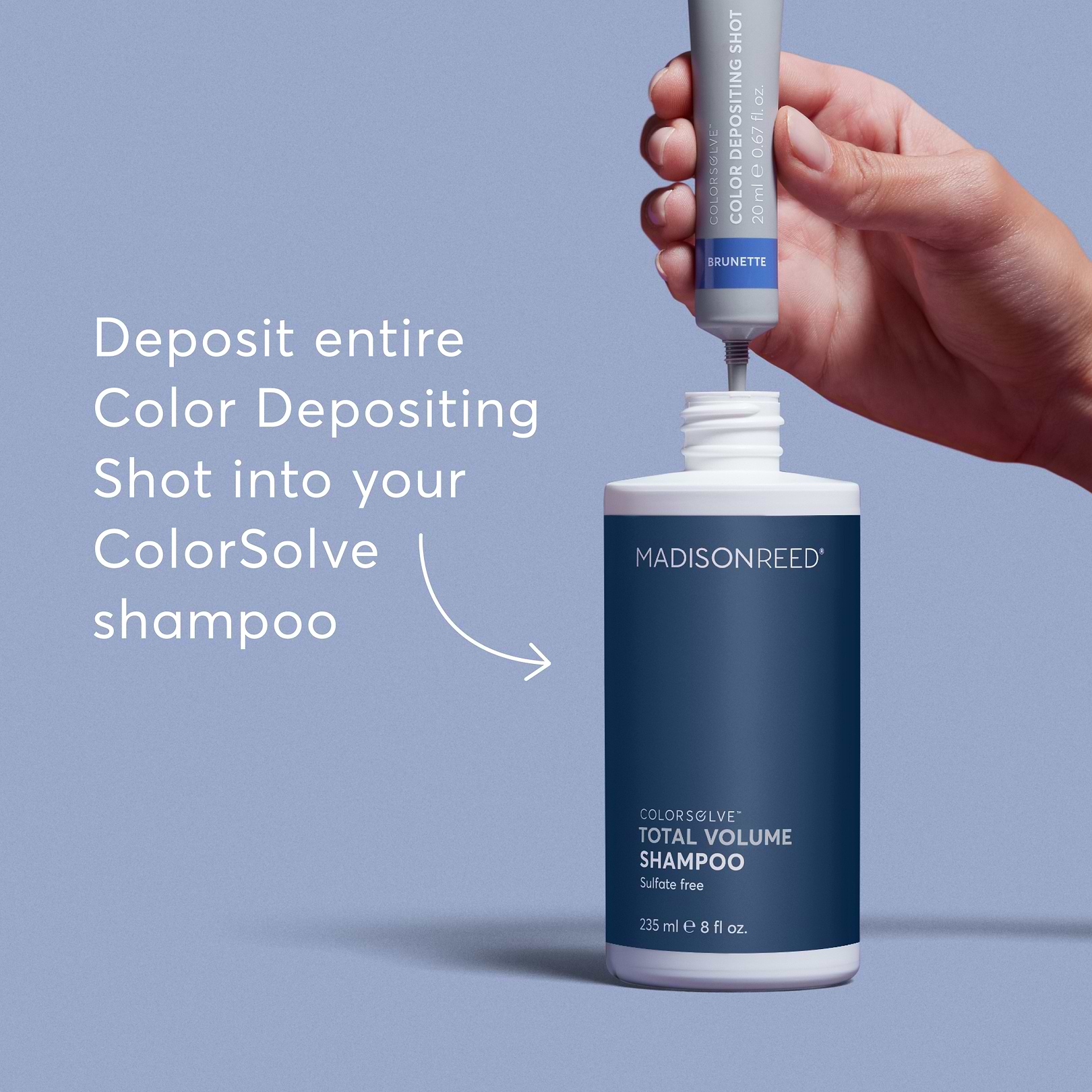 Madison Reed Total Volume ColorSolve Shampoo & Conditioner for