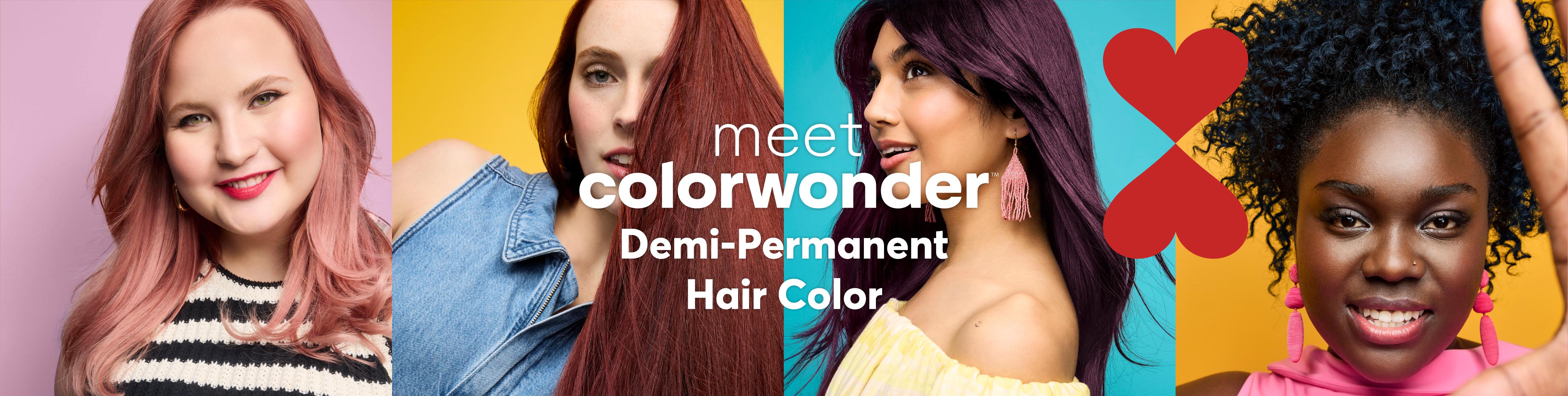 meet ColorWonder Demi-Permanent Hair Color