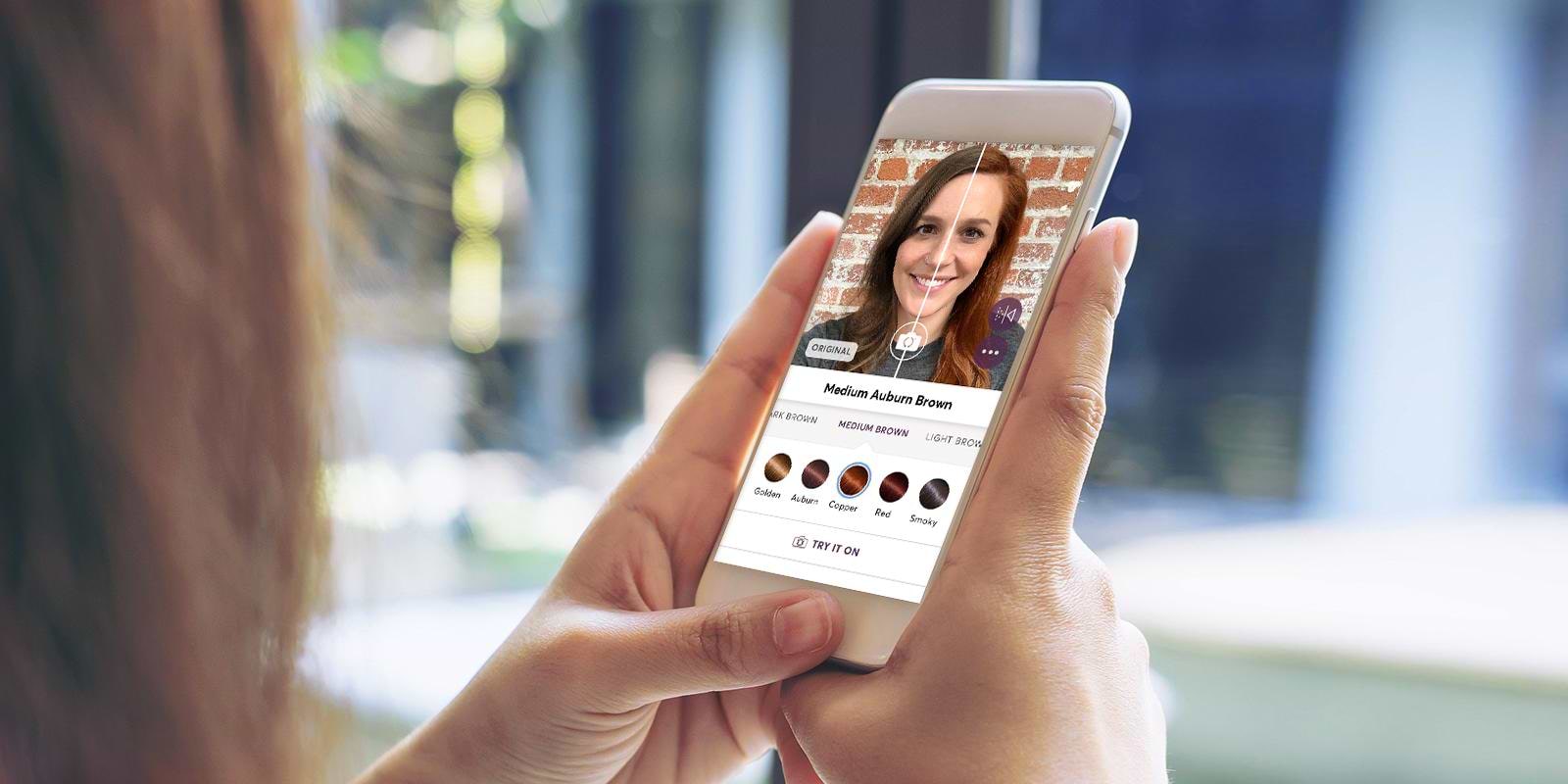 Madison Reed's Hair Color Changer App