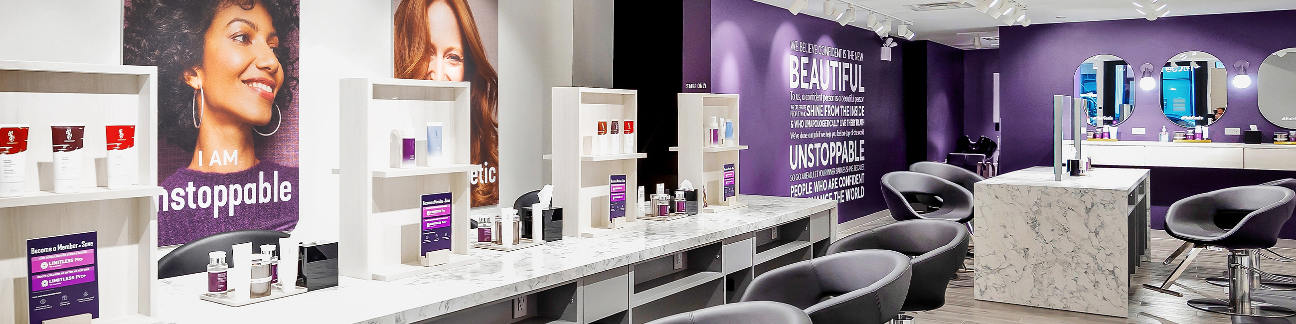 Madison Reed Hair Color Bar Salon Chairs