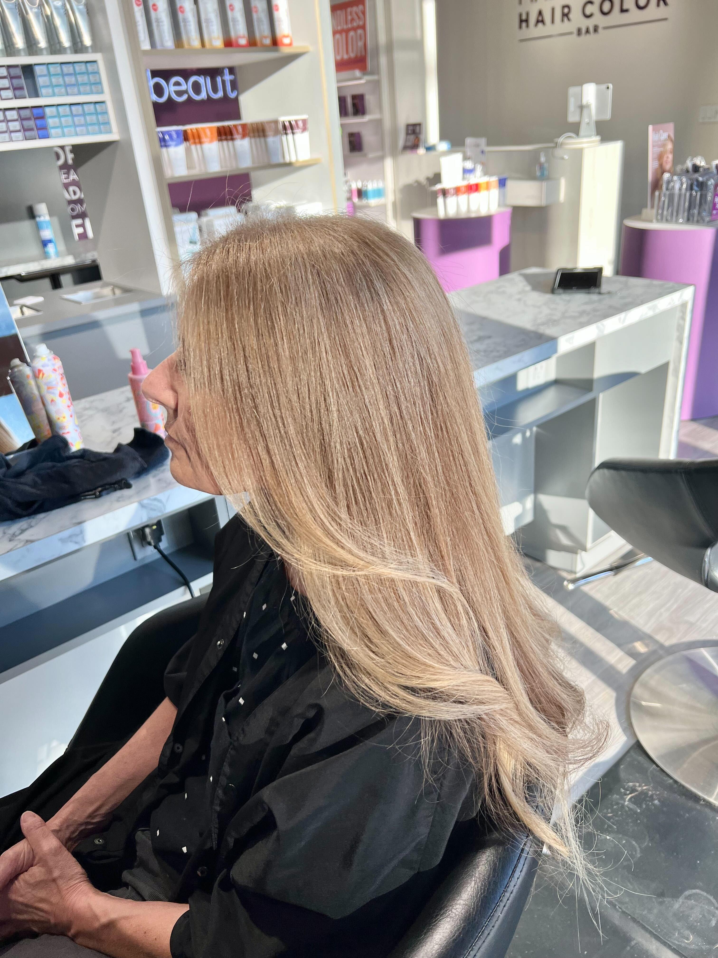 Blonde Hair Color Idea- Madison Reed Hair Color Bar
