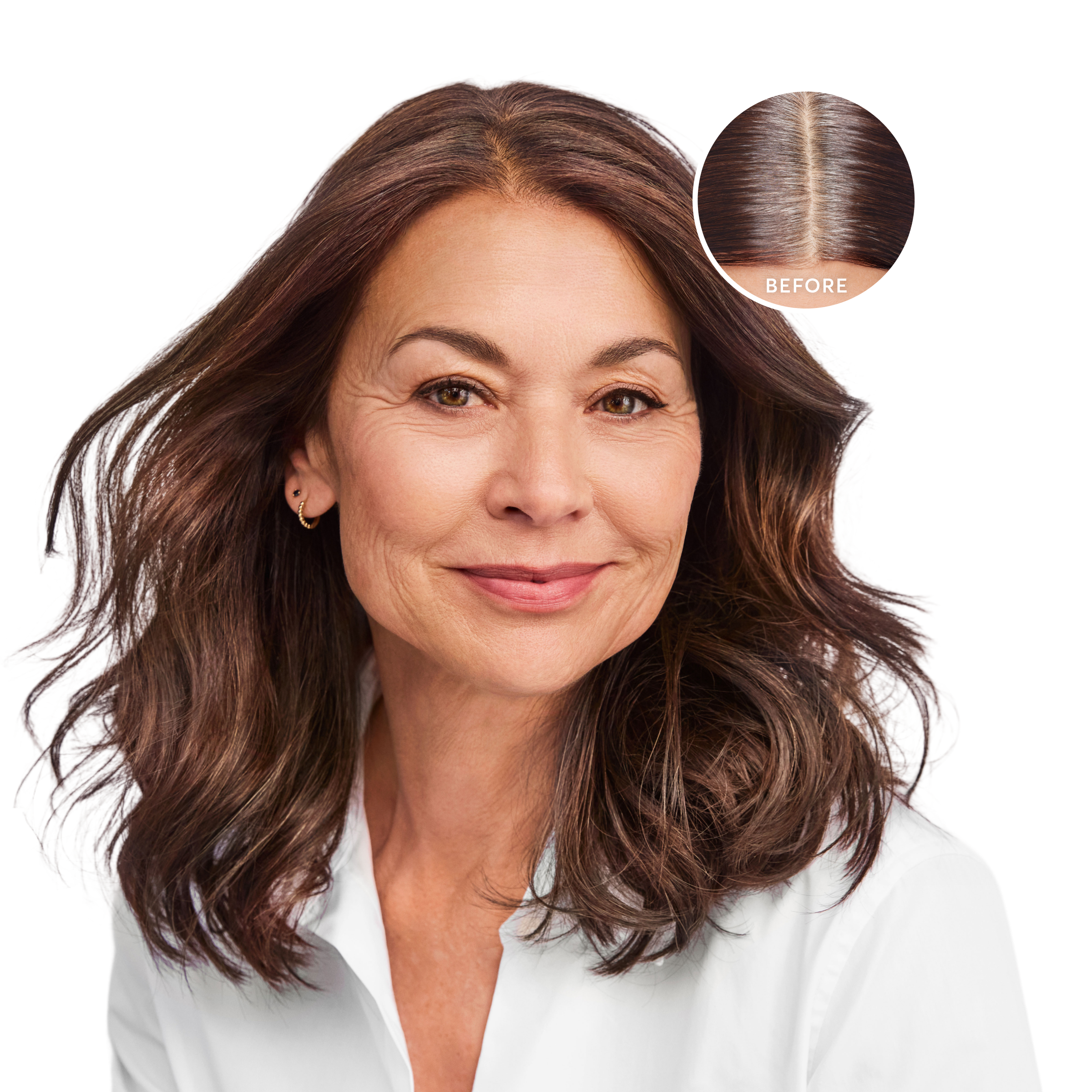 Root Perfection gray coverage before and after