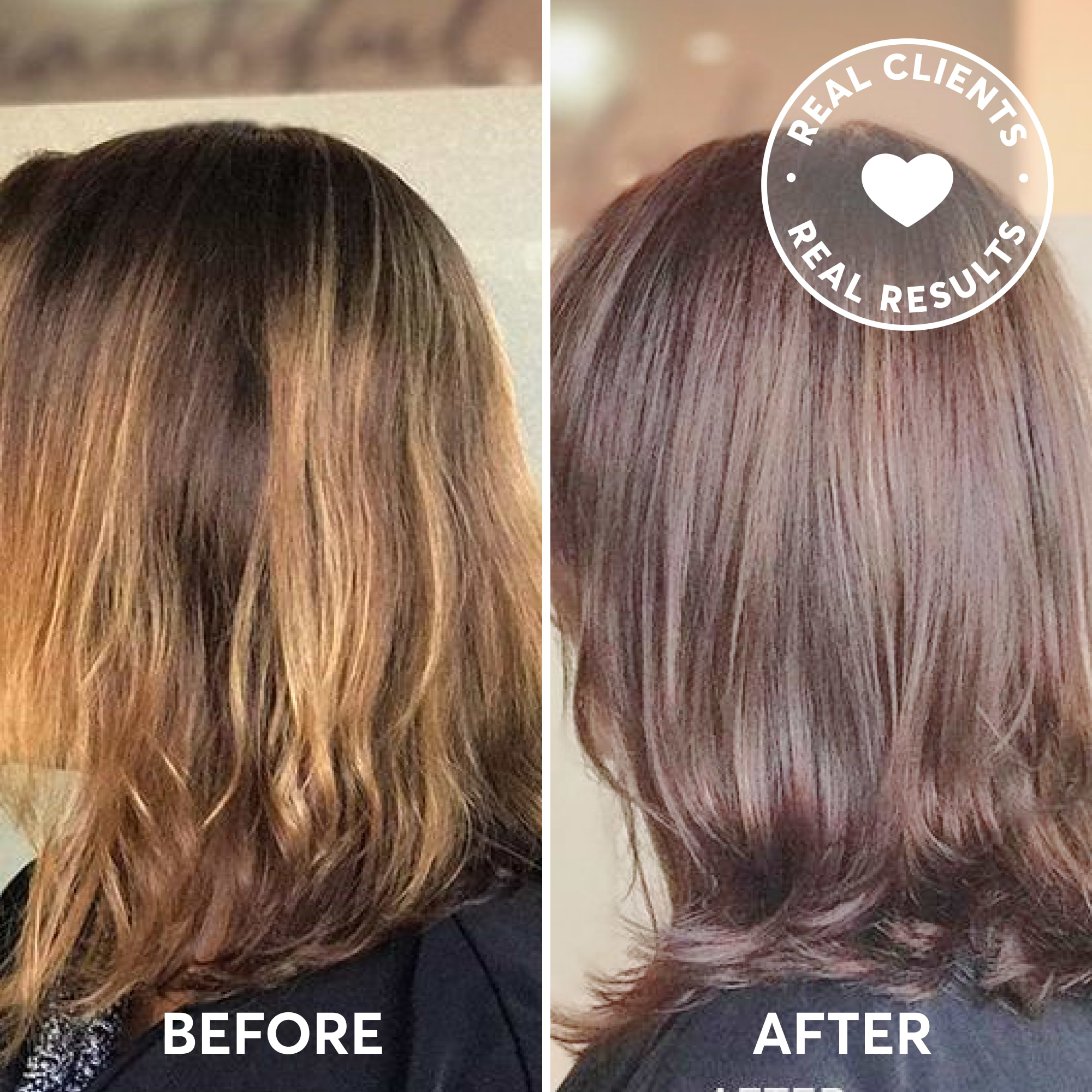 before and after tuscany brown - madison reed